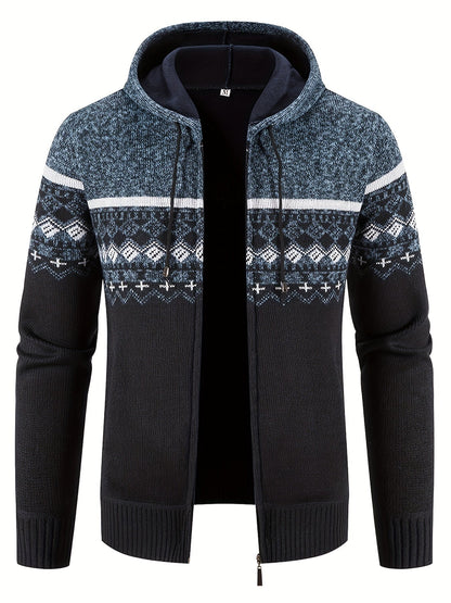 Luca - Warme Vest met Capuchon en Rits