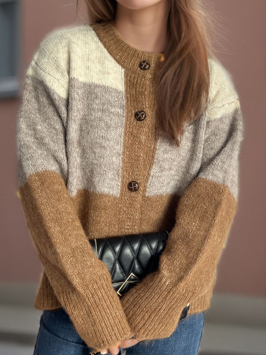 Sophie - Comfortabel Casual Vest met Knoopsluiting