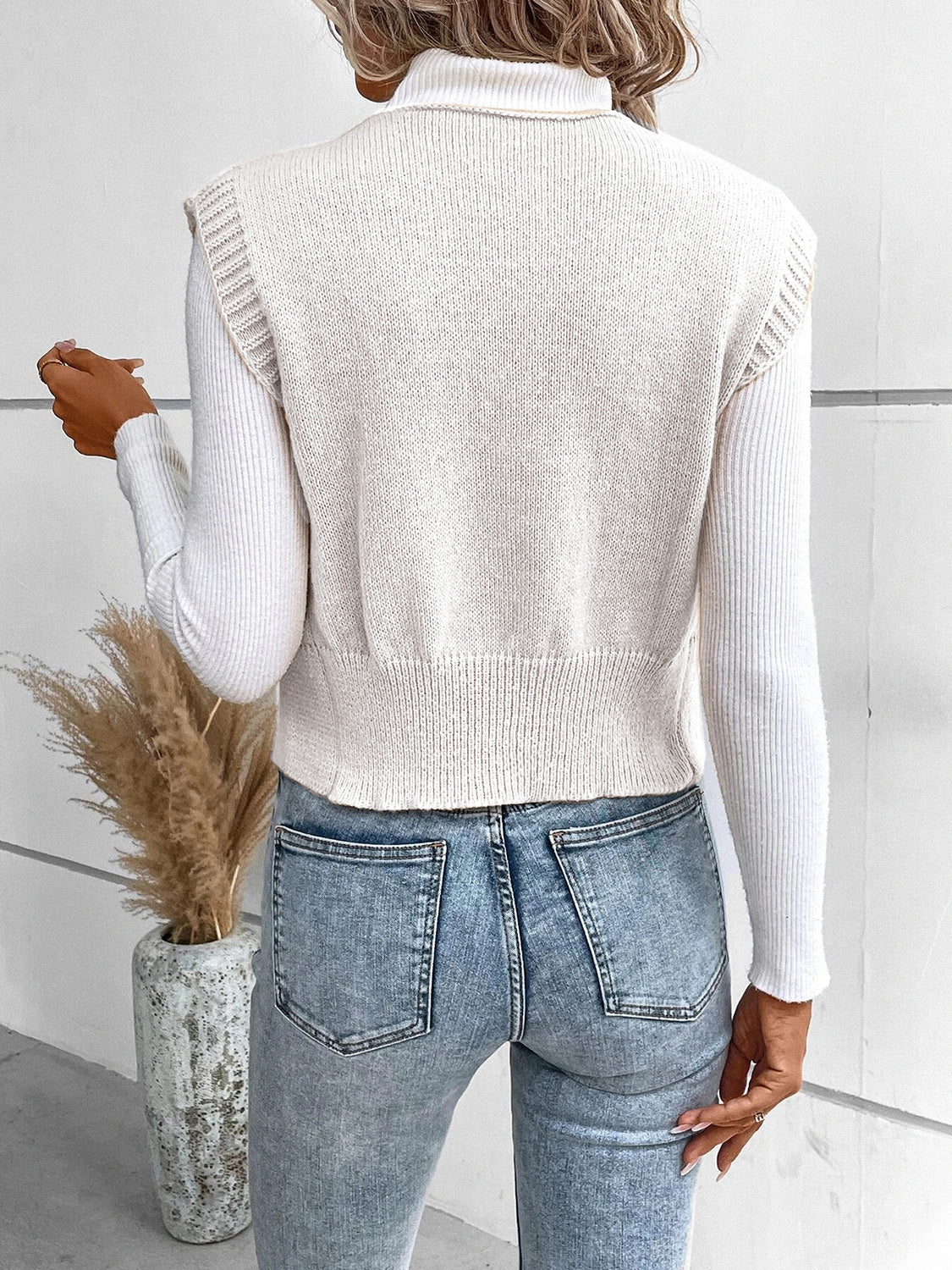 Sophie - Elegante V-hals Cardigan met Knoopsluiting