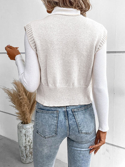 Sophie - Elegante V-hals Cardigan met Knoopsluiting