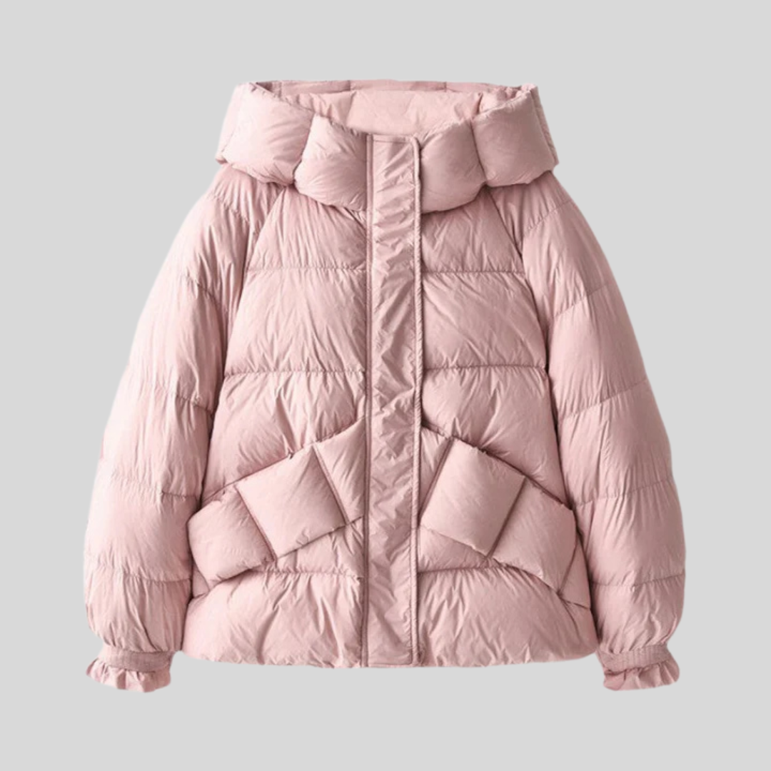 Livia - Elegante Gewatteerde Winterjas