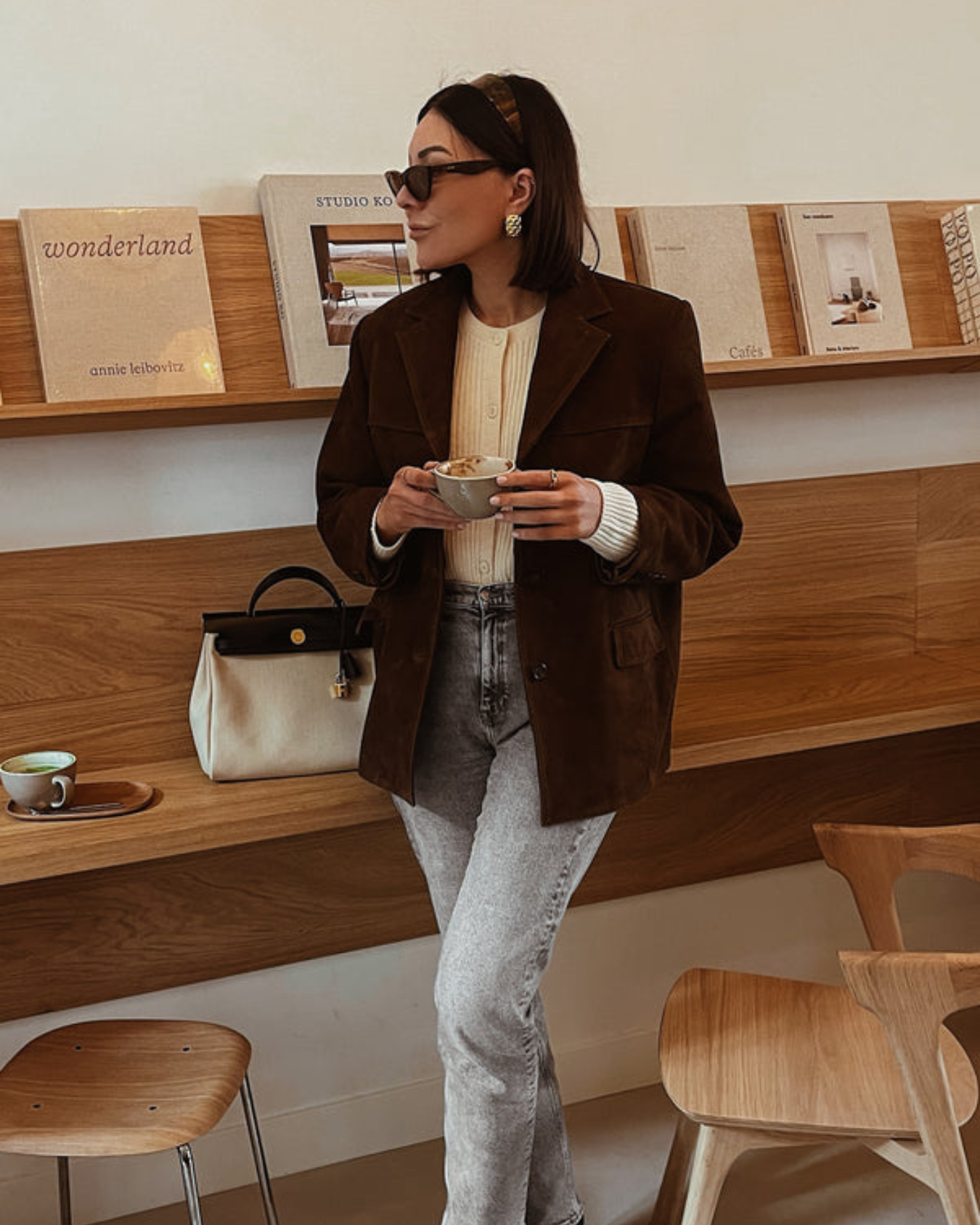 Sophie - Retro Suède Blazer
