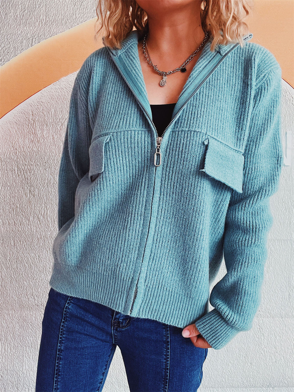 Sophie - Comfortabele Cardigan met Rits