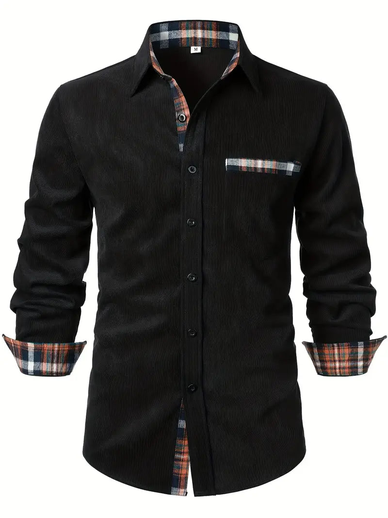 Stijlvol Corduroy Overhemd