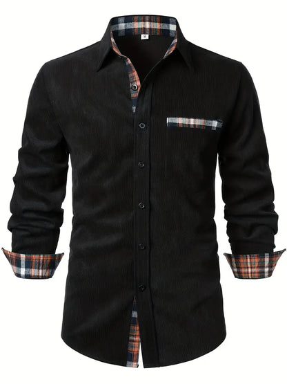 Stijlvol Corduroy Overhemd