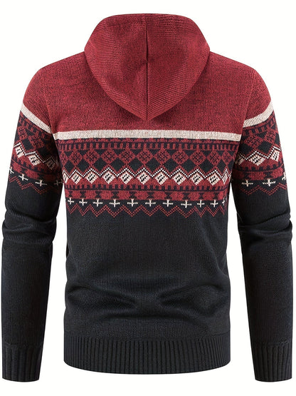 Luca - Warme Vest met Capuchon en Rits