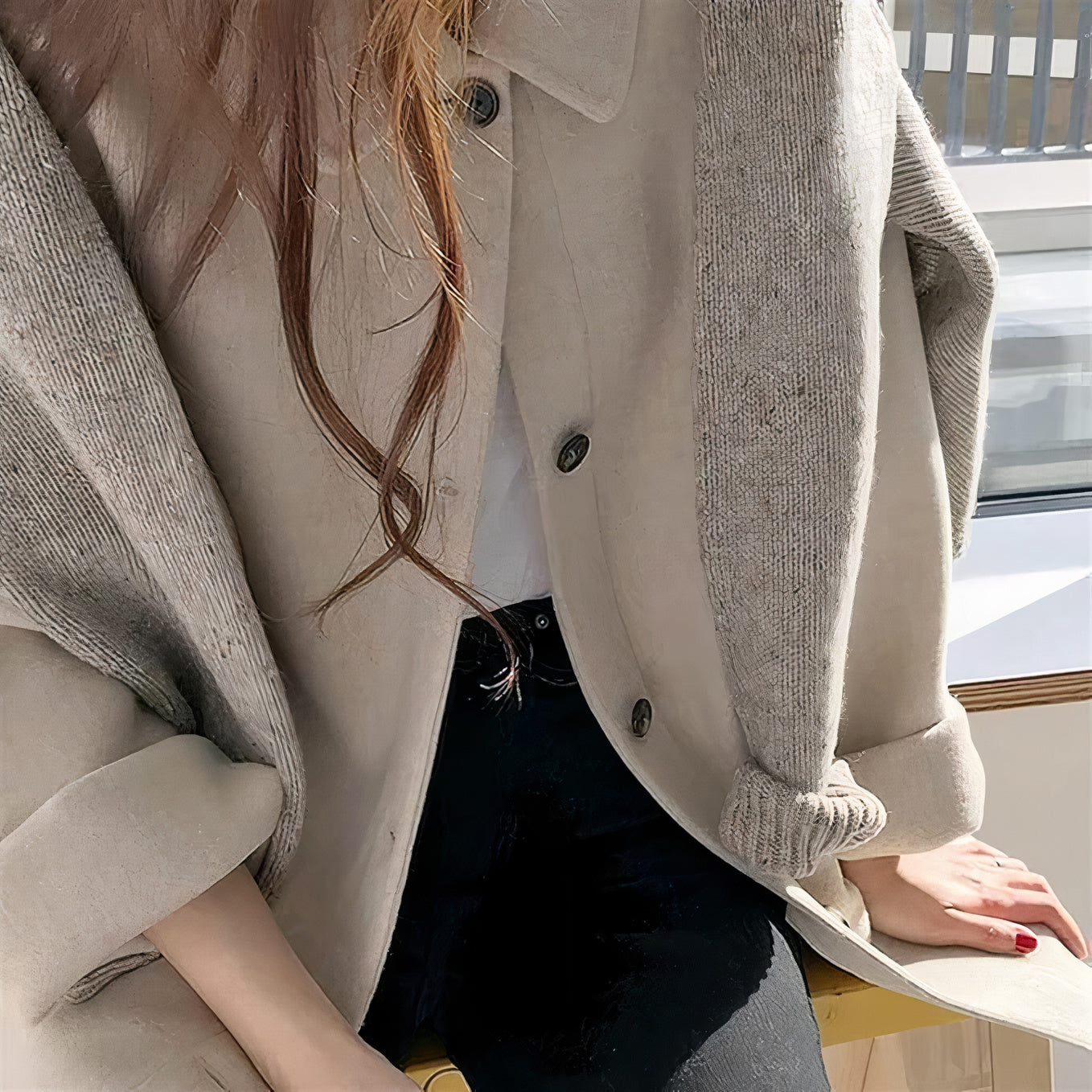 Isabella - Luxe Kasjmier Trenchcoat
