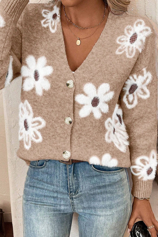 Lina - Elegant Vest met Bloemenprint