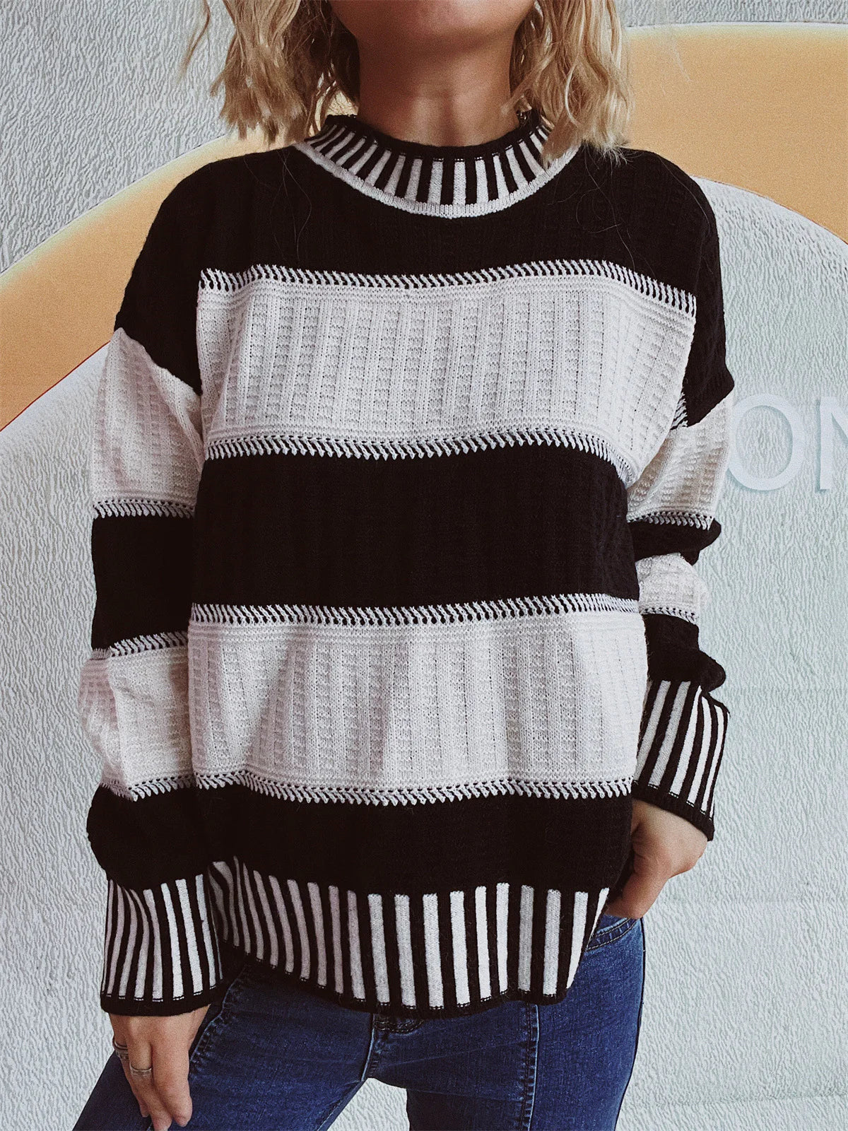 Sophie - Comfortabele Casual Sweater voor Herfst & Winter
