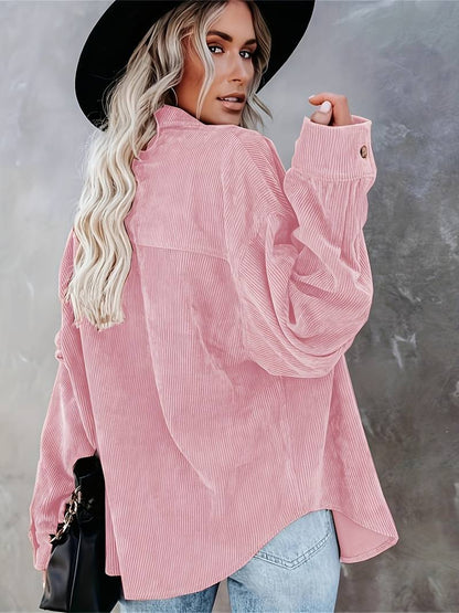 Sophie - Geribd Casual Shirt