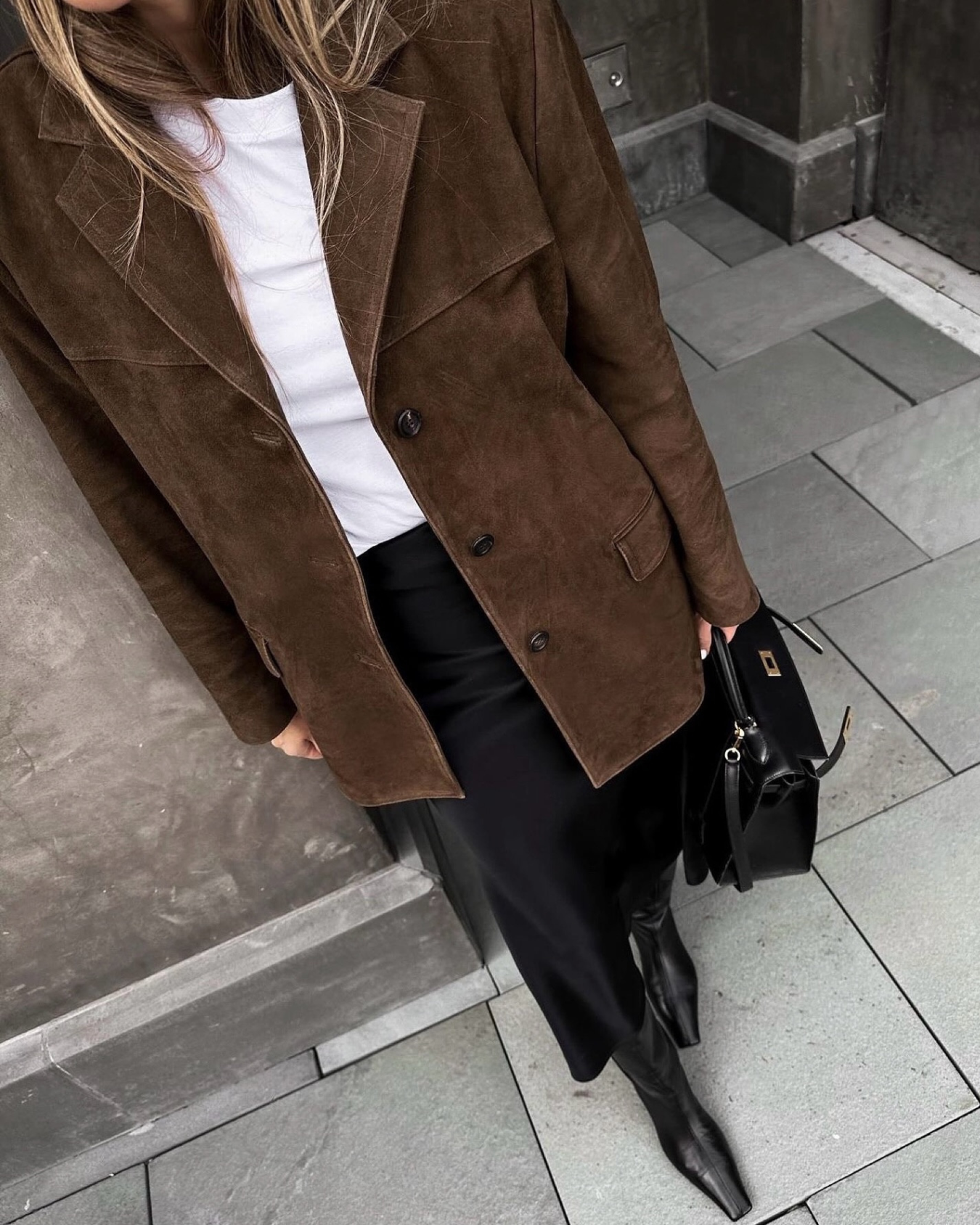 Sophie - Retro Suède Blazer
