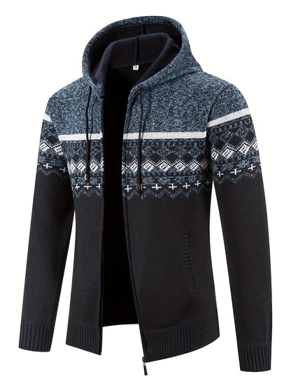 Luca - Warme Vest met Capuchon en Rits