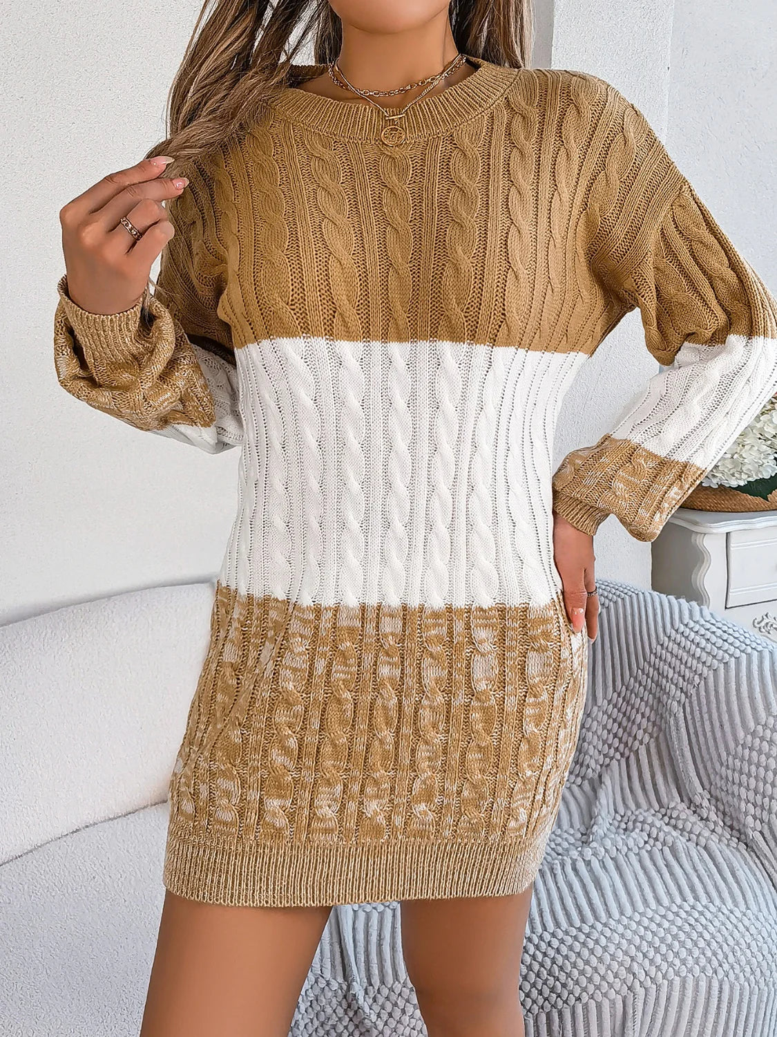 Lena - Comfortabele Sweater Jurk