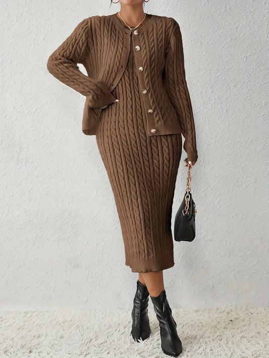 Sophie - Elegante 2-Delige Cardigan Set