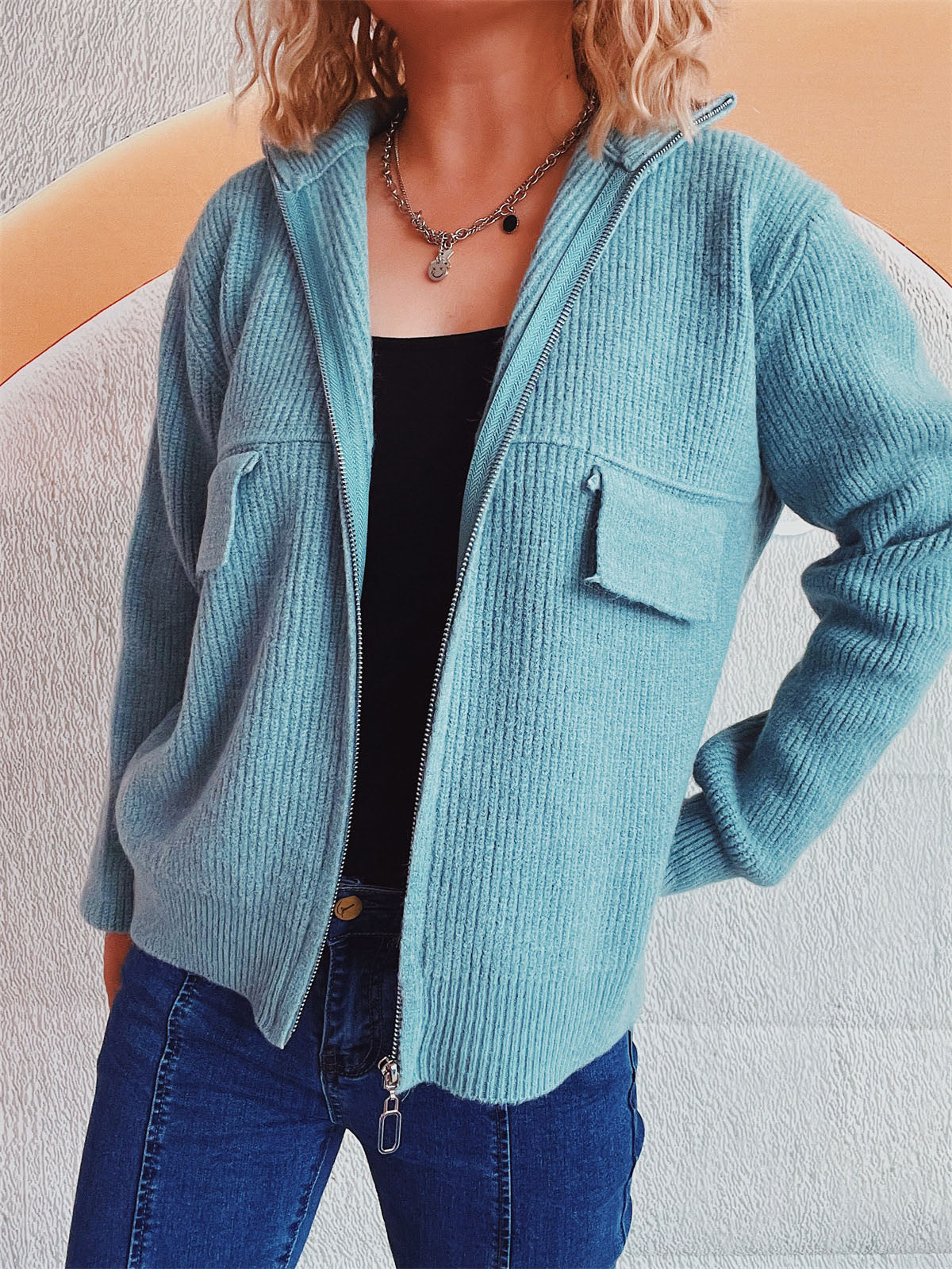 Sophie - Comfortabele Cardigan met Rits
