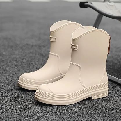 Elegante Waterdichte Regenlaarzen