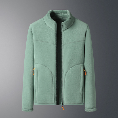 Sophie - Luxe Fleecejas met Stijlvolle Snit