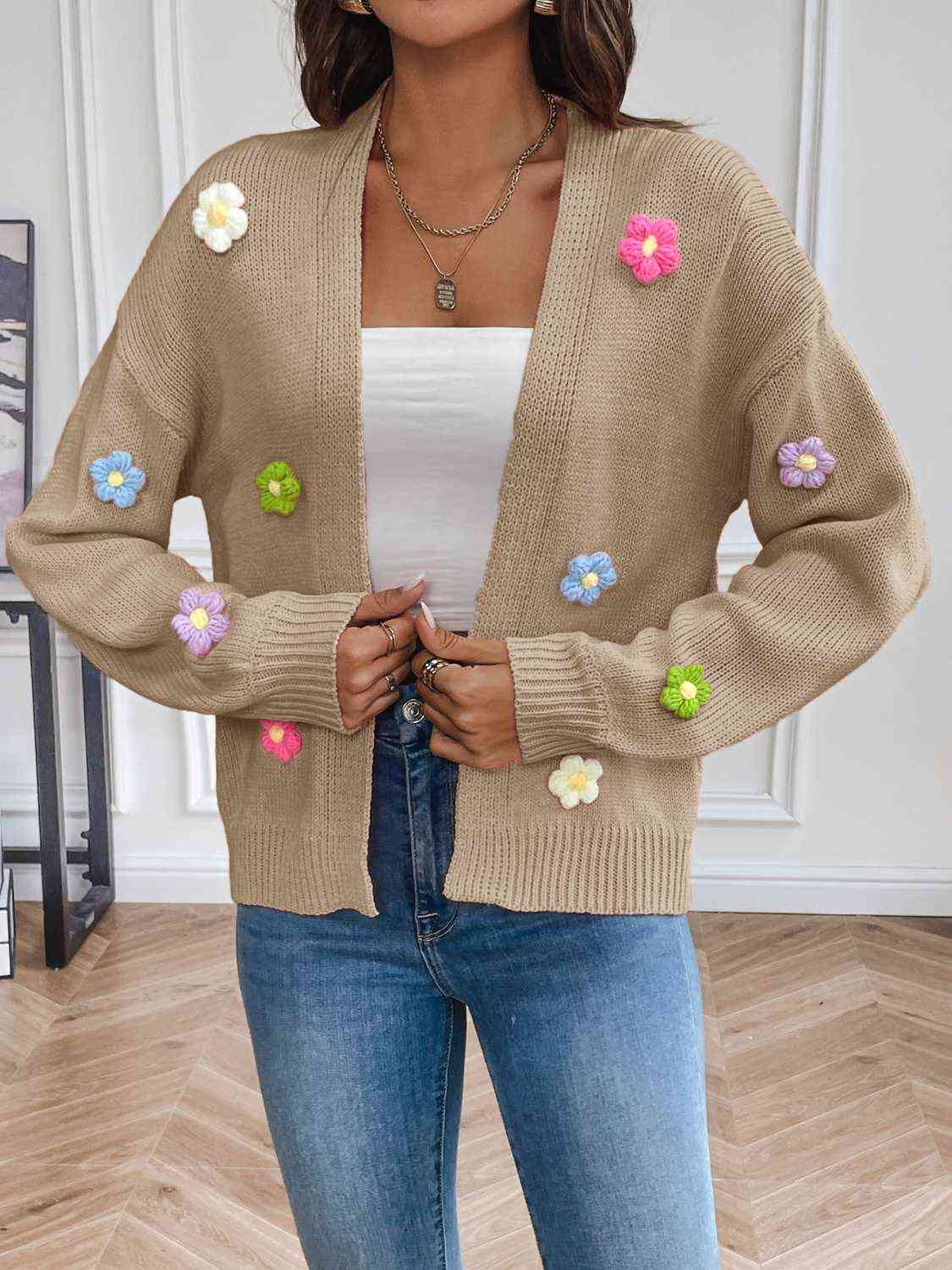 Sophie - Bloemenprint Cardigan