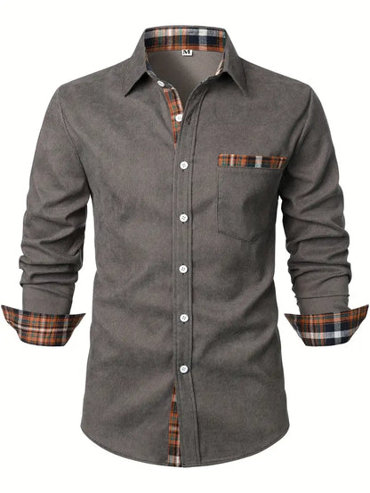 Stijlvol Corduroy Overhemd