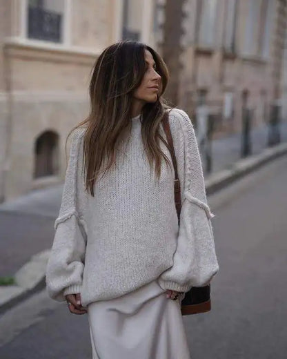 Luna - Zachte Oversized Gebreide Trui