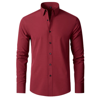 Thijs - Elegant Anti-Kreuk Stretchshirt
