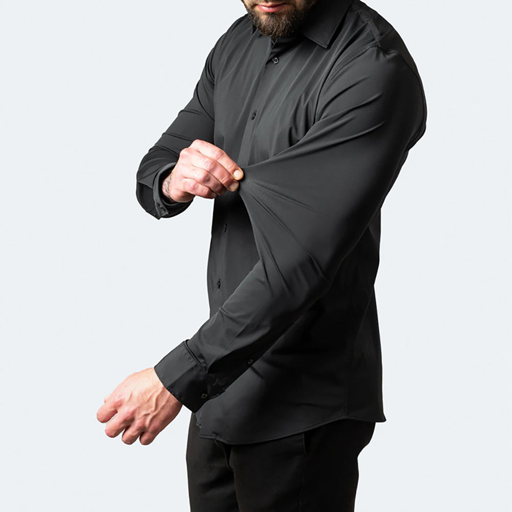 Thijs - Elegant Anti-Kreuk Stretchshirt