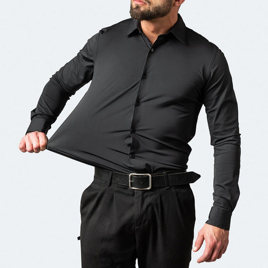 Thijs - Elegant Anti-Kreuk Stretchshirt