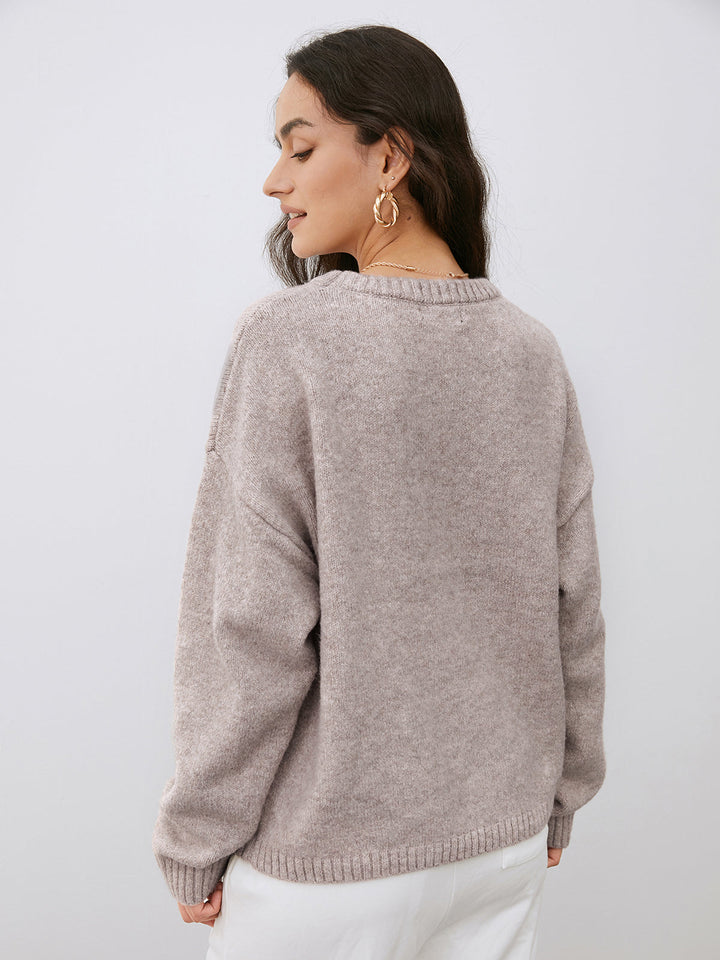Sophie - Casual Gebreide Trui