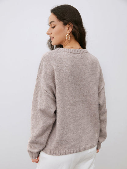 Sophie - Casual Gebreide Trui