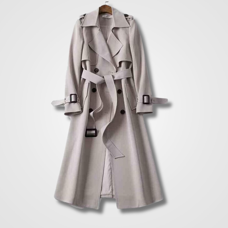 Tijdloze Trenchcoat met Verstelbare Taille