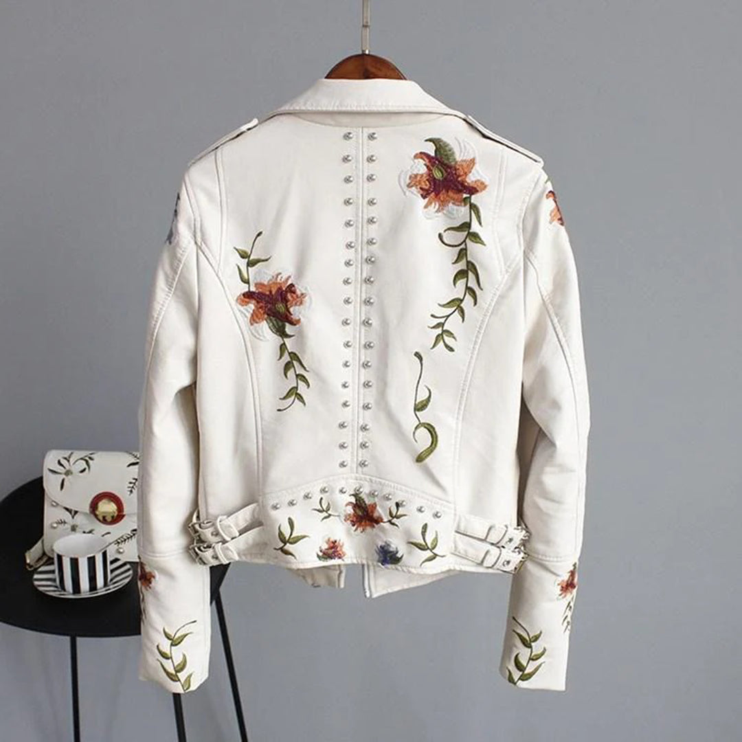 Elegant Bloemenjas met Getailleerde Pasvorm