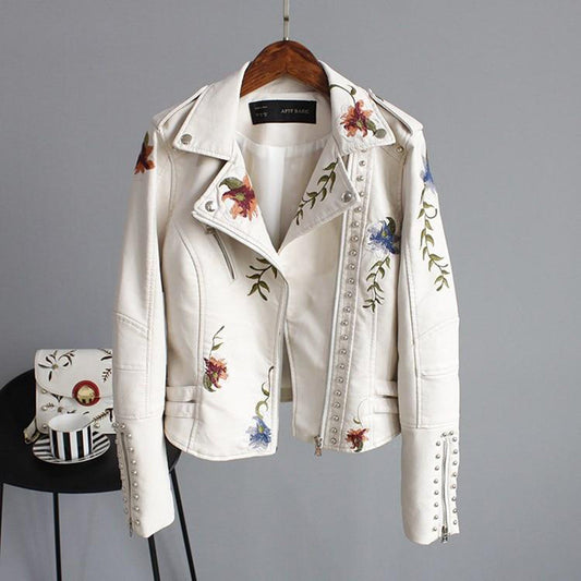 Elegant Bloemenjas met Getailleerde Pasvorm