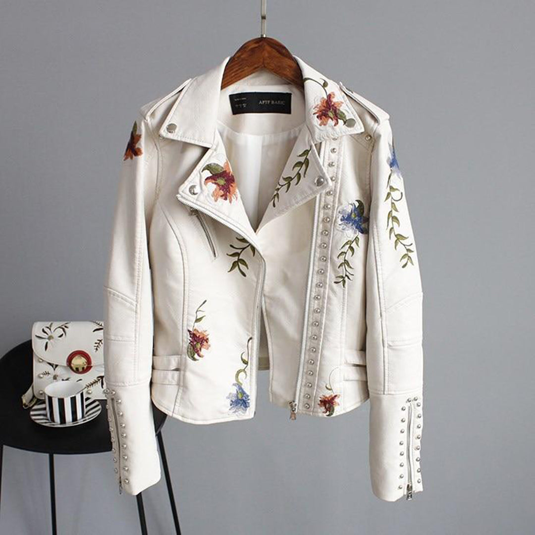 Elegant Bloemenjas met Getailleerde Pasvorm