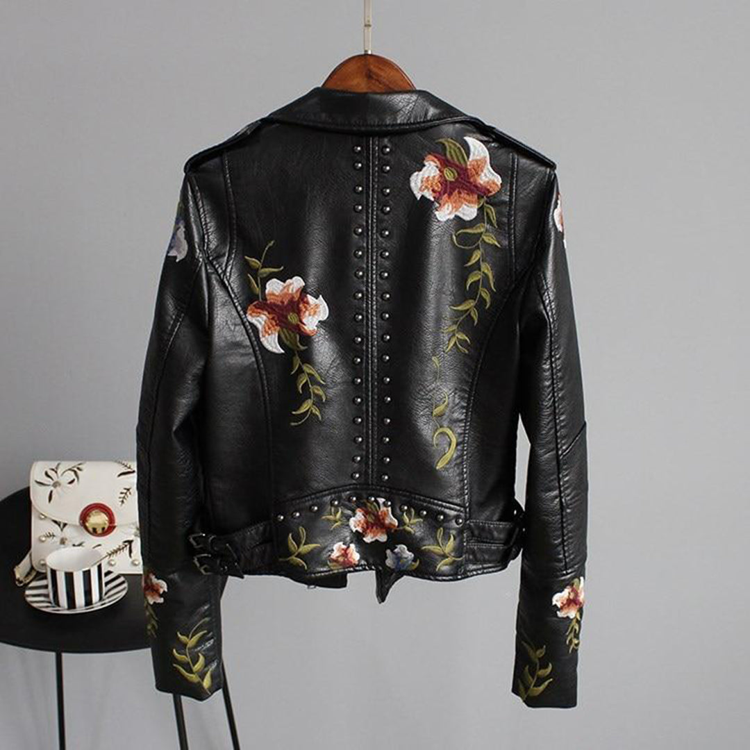 Elegant Bloemenjas met Getailleerde Pasvorm