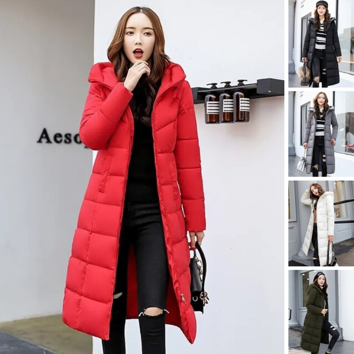 Mila - Elegante Winterjas met Capuchon