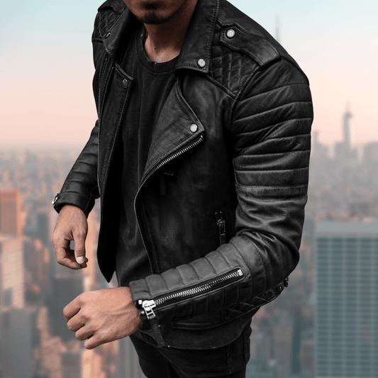 Luca - Elegant Leren Jack