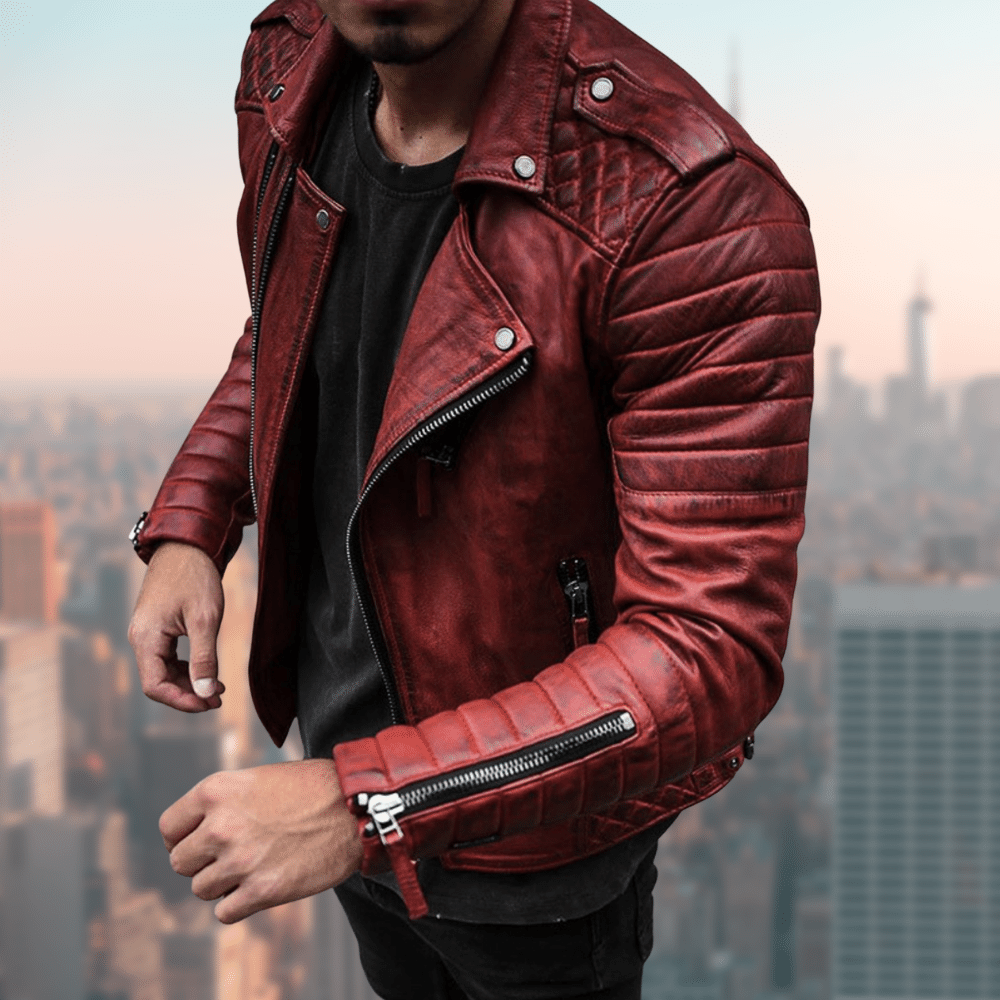 Luca - Elegant Leren Jack