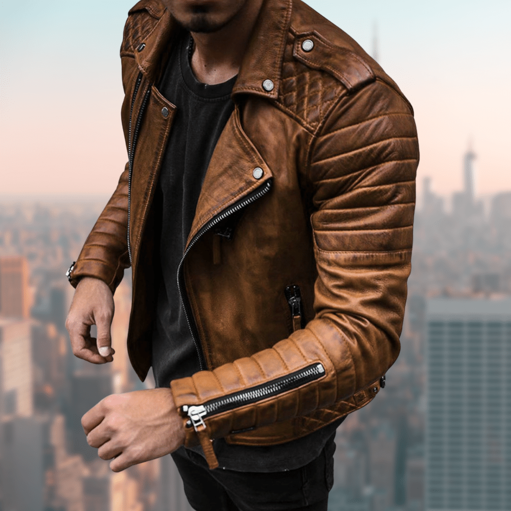 Luca - Elegant Leren Jack