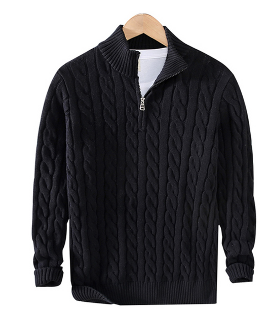 Luca - Casual Sweater met Rits