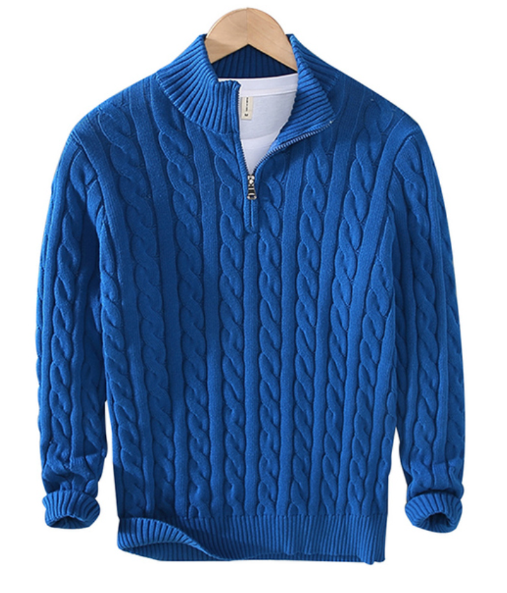 Luca - Casual Sweater met Rits