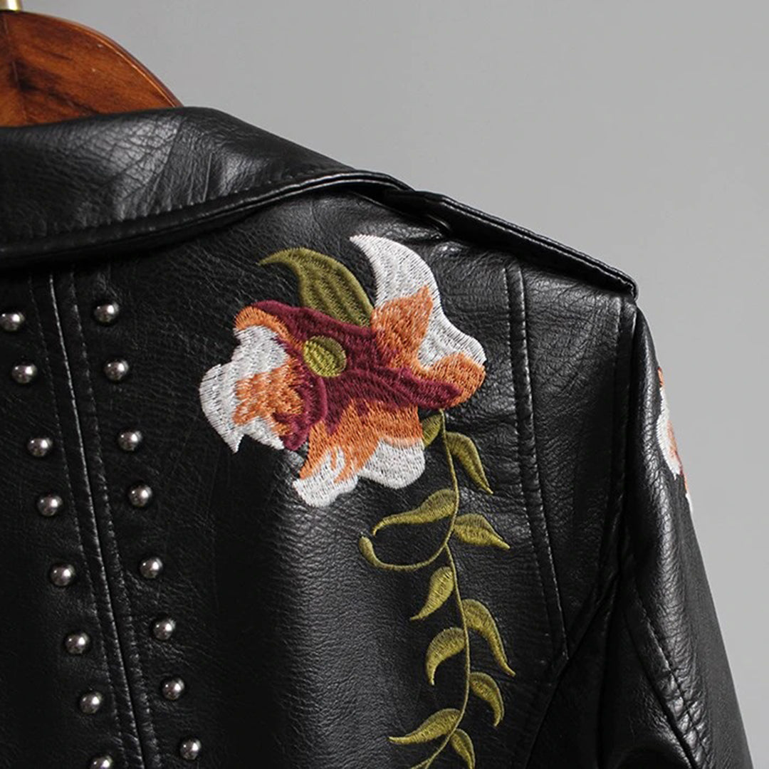 Elegant Bloemenjas met Getailleerde Pasvorm