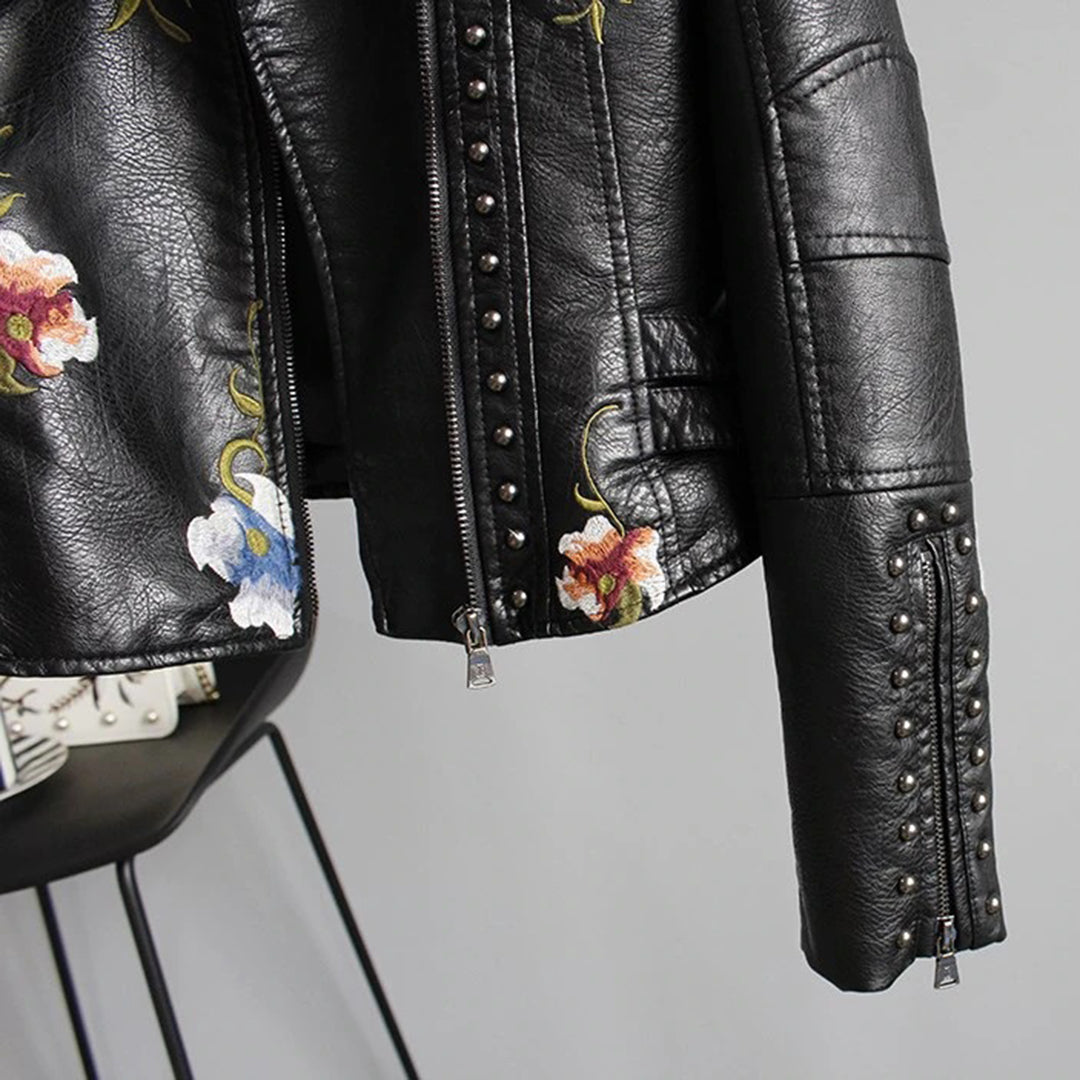Elegant Bloemenjas met Getailleerde Pasvorm