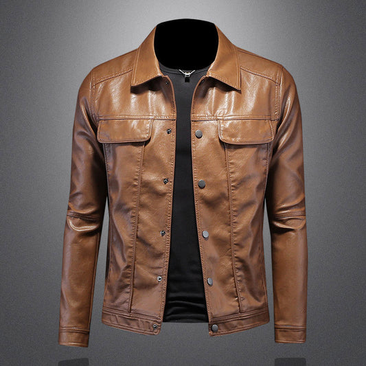 Luca - Luxe Leren Motorjack