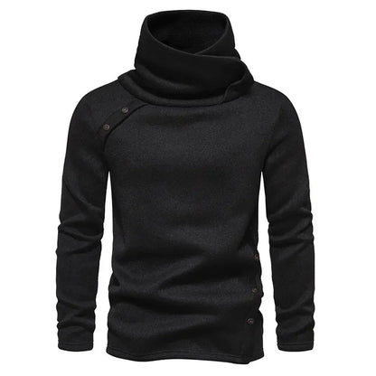 Stijlvolle Warme Sweater met Hoge Kraag