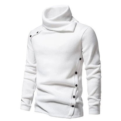 Stijlvolle Warme Sweater met Hoge Kraag