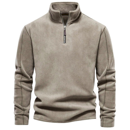 Fleece Trui met Rits
