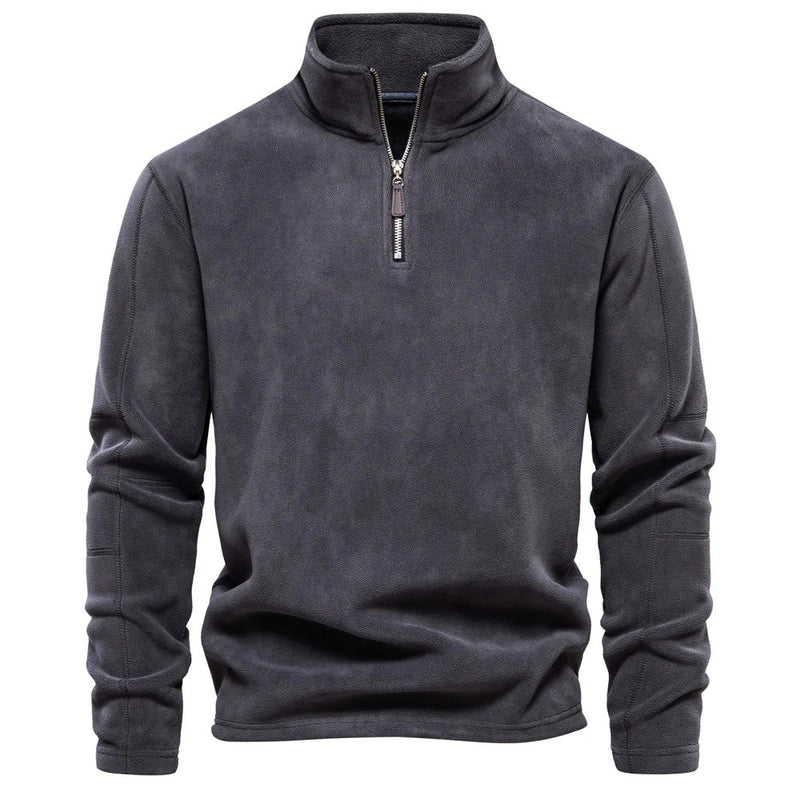 Fleece Trui met Rits