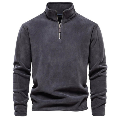 Fleece Trui met Rits