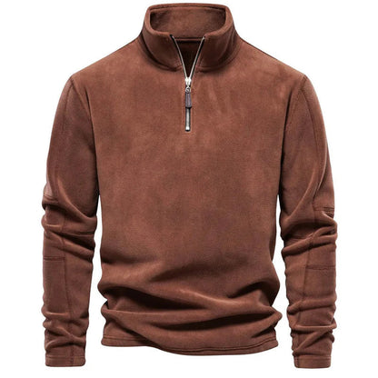 Fleece Trui met Rits