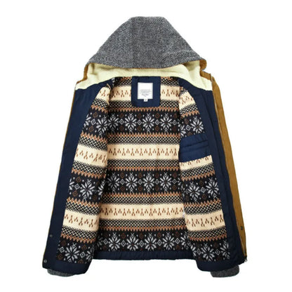 Stijlvolle Winterjas Met Capuchon